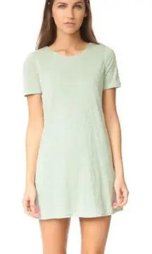 Alice‎ + Olivia Air Stefan Linen Tunic Tee Dress Seafoam Sz Small