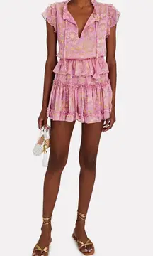 Ruffled Chiffon Dress