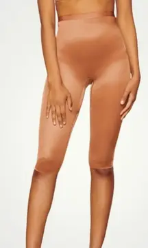 Skims Barely There Cropped Leggings Bronze XXS‎