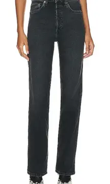 NWT RE/DONE Originals 90s High Rise Loose‎ Jeans in Noir Size 26