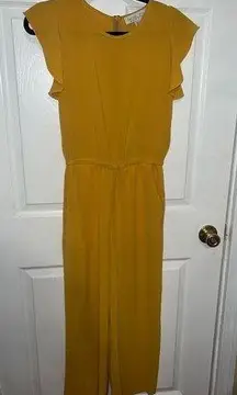 Rachel Zoe Yellow / Mustard Jumpsuit size 2 - lightly worn, great condition