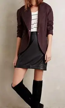 Lilka Anthropologie Nubby Fleece Cocoon Jacket In S