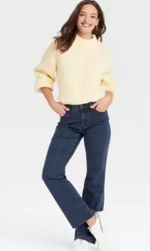 Women's High-Rise Bootcut Jeans -  size 6