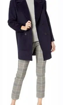 2586 Lark & Ro Double Breasted wool blend Coat