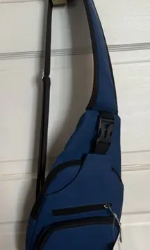 Navy Blue Sling Backpack Crossbody Bag‎ with Multiple Zippered Compartments NWT