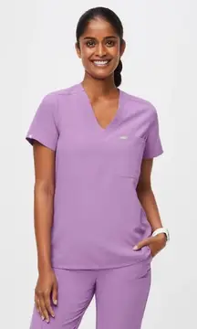 FIGS - Catarina Lilac Dawn Scrub Top - Brand new condition!
