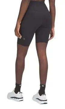 Lululemon Base Pace High-Rise Shorts 8" Black Size 10 W7BQ9S