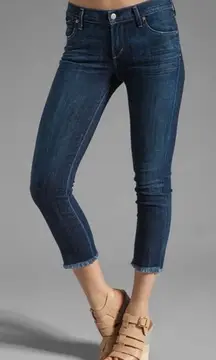 citizens of humanity Avedon Ultra Skinny Cut Off Capri Jeans Women’s 29 Denim