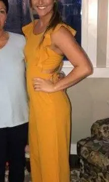 Yellow Jumpsuit 