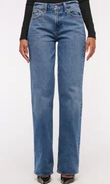 Abercrombie Curve Love The Baggy Low-Rise Jeans