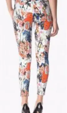 7 For All Mankind‎ Floral Haze Crop Ankle Size 27