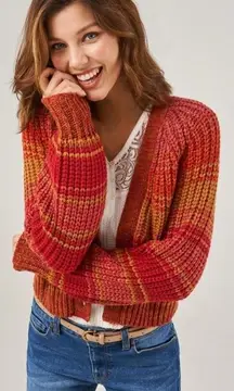 Frye Ombre Button Cardigan Size S