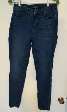 Talbots Simply Flattering Five Pocket Jegging Skinny Jeans Sz 6 Denim Casual