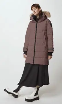 Canada Goose Kenton Parka Black Label in Twilight Mauve