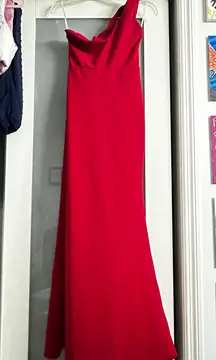 Amazon Red Ball Gown