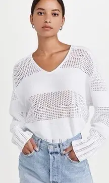 RAG & BONE Faye Sweater in White