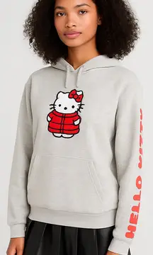 Hello Kitty | Aero Puffer Jacket Pullover Hoodie