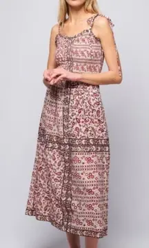 Alix of Bohemia Luna Bandana Midi Dress Sz. L