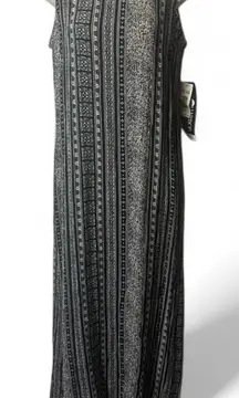 Y2K‎ Patterned Maxi Dress