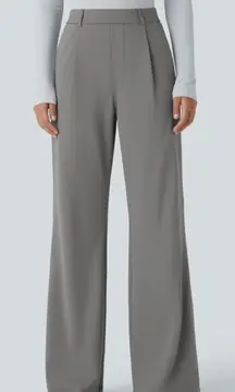 Halara Halara Flex High Waisted Pocket Work Flare Pants Large Petite new