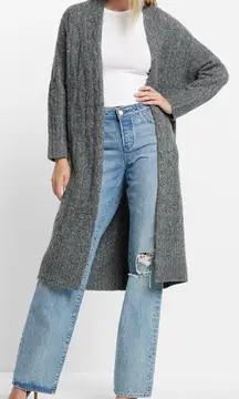 Cable Knit Duster Cardigan