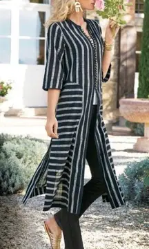 Soft Surroundings topper or swim coverup. NWOT