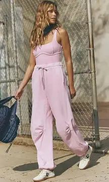 Free People Ancient Blush Pink Jumpsuit 