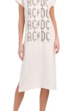 ACDC Leopard Print T-Shirt Dress