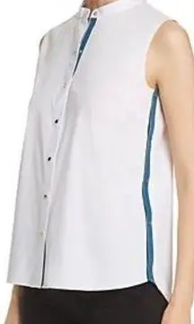 T‎ tahari women’s Wynne Ribbon trimmed Blouse