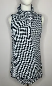 Habitat Clothes To Live In Sleeveless  High‎ Neck Sweater Vest Size Small
