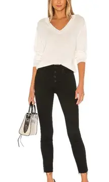 MOTHER‎ The Pixie Ankle Fray in Holding Hands Tightly -24