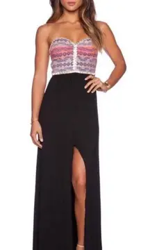 Saylor  x REVOLVE NWT Beaded Formal Erin Maxi Dress in Multi