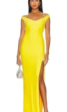 Khanums X Revolve Kon Gown in Yellow