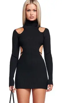 I.AM.GIA. Erica Black Cut Out Dress - XS
