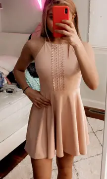 pink dress
