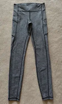 LULULEMON Speed Up Tight 28" Full On Luxtreme‎ Variegated Black Heather Sz 6