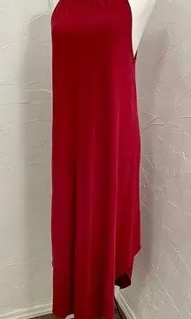 “It’s Too Cool For School” Red Maxi Dress