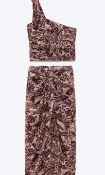 ZARA Bali style Sarong Skirt and Top