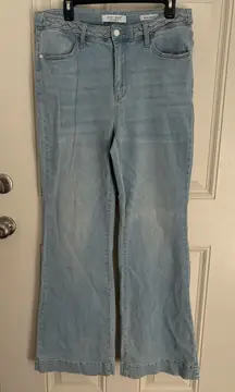 Judy Blue Wide Leg Fit Light Wash Jeans Size 31 | 13