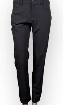 EMS Women's Straight Leg Mid-Rise Gray Athletic Pants Hiking Size 4 Short