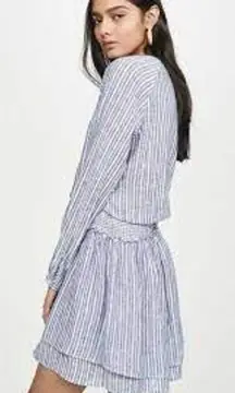 Rails | M | jasmine linen dress in tibet stripe Mini Sun Swim Coverup Revolve