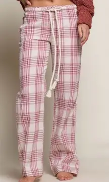 ✨POL Plaid Drawstring Cotton Lounge Sz Medium Pants✨