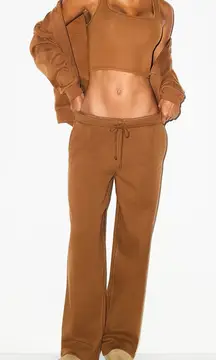 NEW IN BAG Skims Cotton Fleece Straight Leg Sweatpants