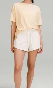 Lululemon Back in Action Short Sleeve Oversized Tee Prosecco Orange XL