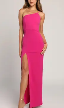 Pink Bridesmaid Dress