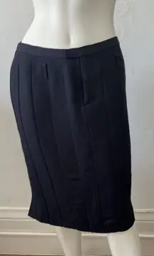 Undercover Jun Takashi Womens Pencil skirt size 2 pleated academic quiet luxury