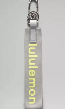 Lululemon Never Lost Keychain - Rhino Grey
