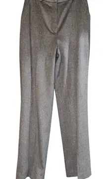 NWOT Caslon Wool Cashmere Blend Chino Pants Women's 6 High Rise Straight Leg