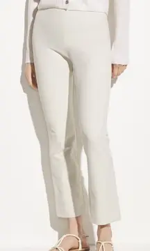 NWT vince cream crop flare stretch pants