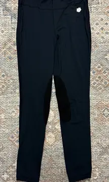 Sleek Black Women's Horseback Riding Pants